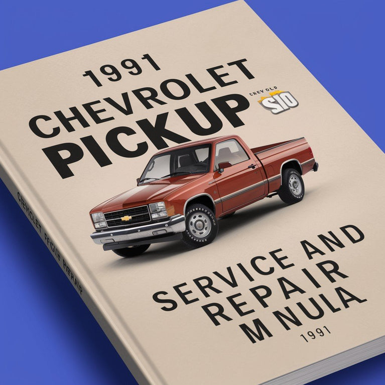 1991 Chevrolet Pickup S10 Service and Repair Manual