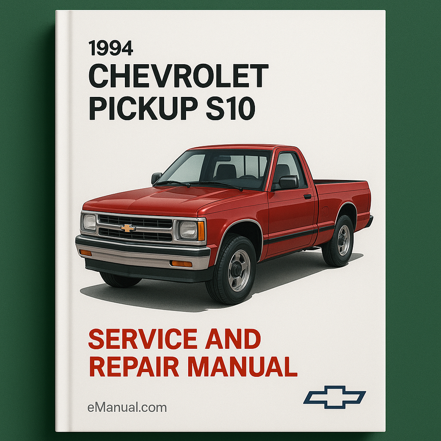 1994 Chevrolet Pickup S10 Service and Repair Manual