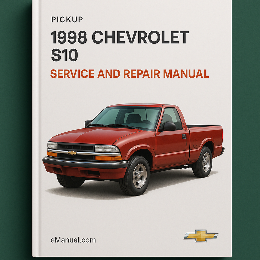 1998 Chevrolet Pickup S10 Service and Repair Manual