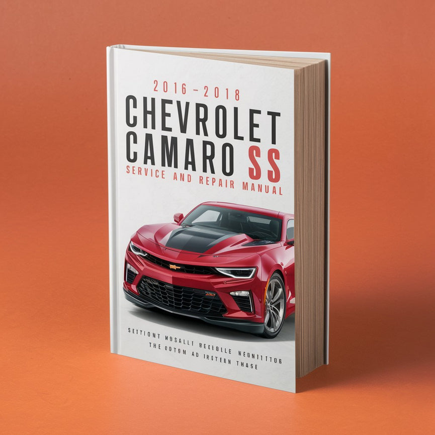 2016-2018 Chevrolet Camaro SS Service and Repair Manual