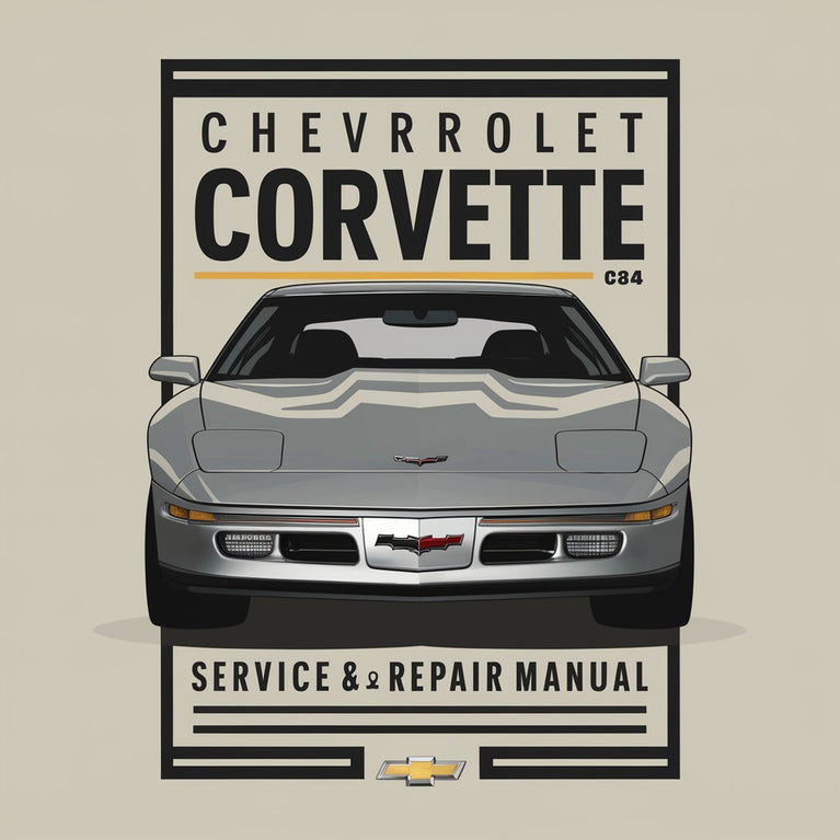 1993 Chevrolet Corvette C4 Wartungs- und Reparaturhandbuch