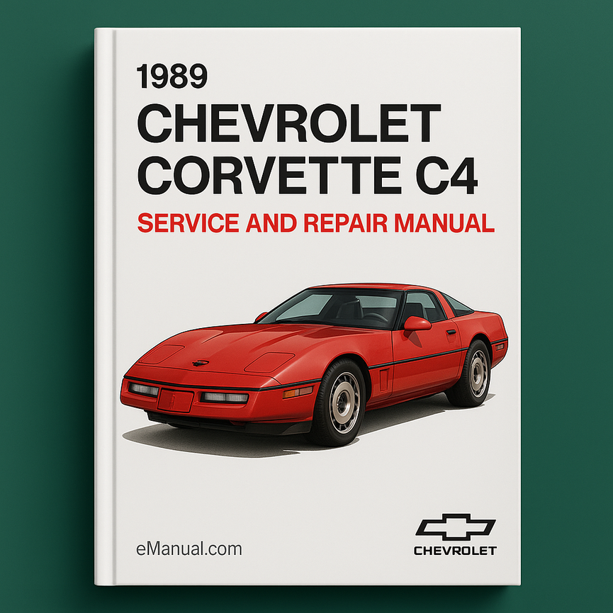 1989 Chevrolet Corvette C4 Service and Repair Manual