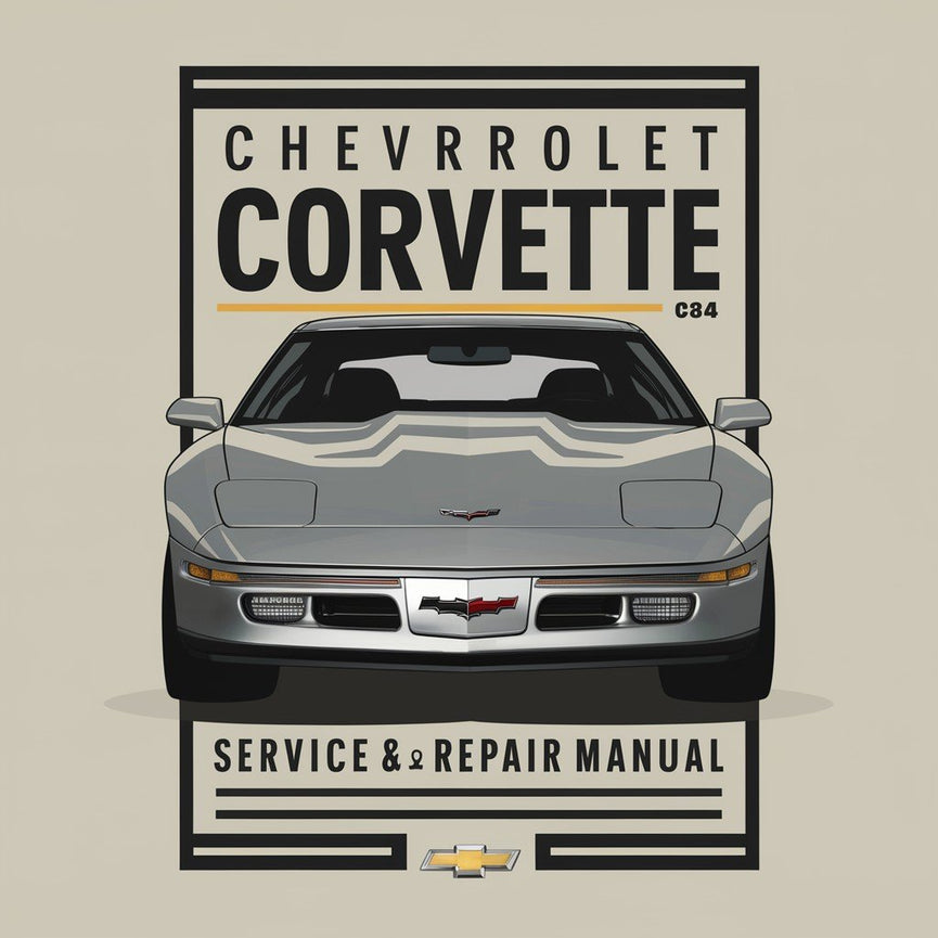 1988 Chevrolet Corvette C4 Service and Repair Manual PDF Download