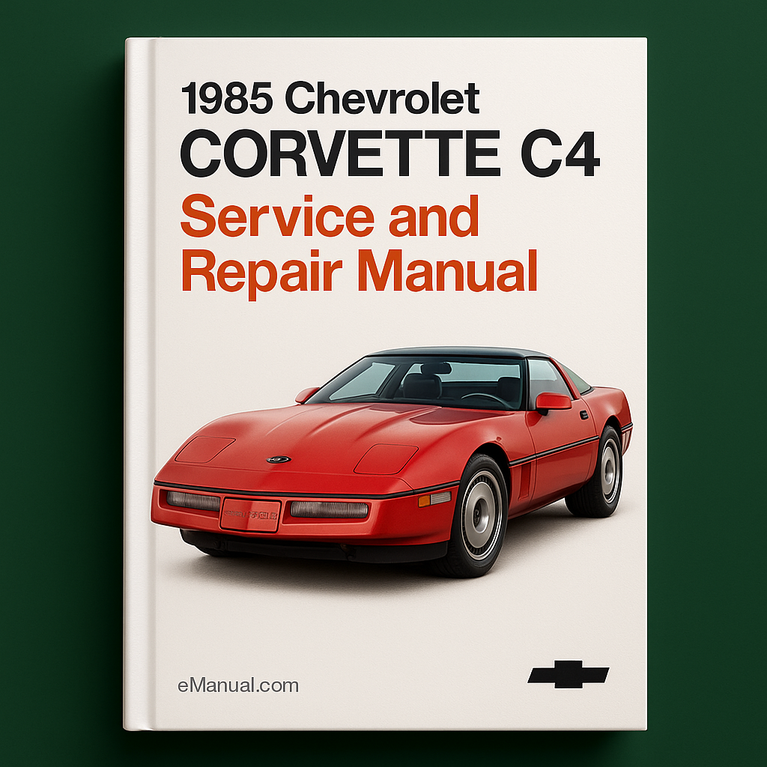 1985 Chevrolet Corvette C4 Service and Repair Manual
