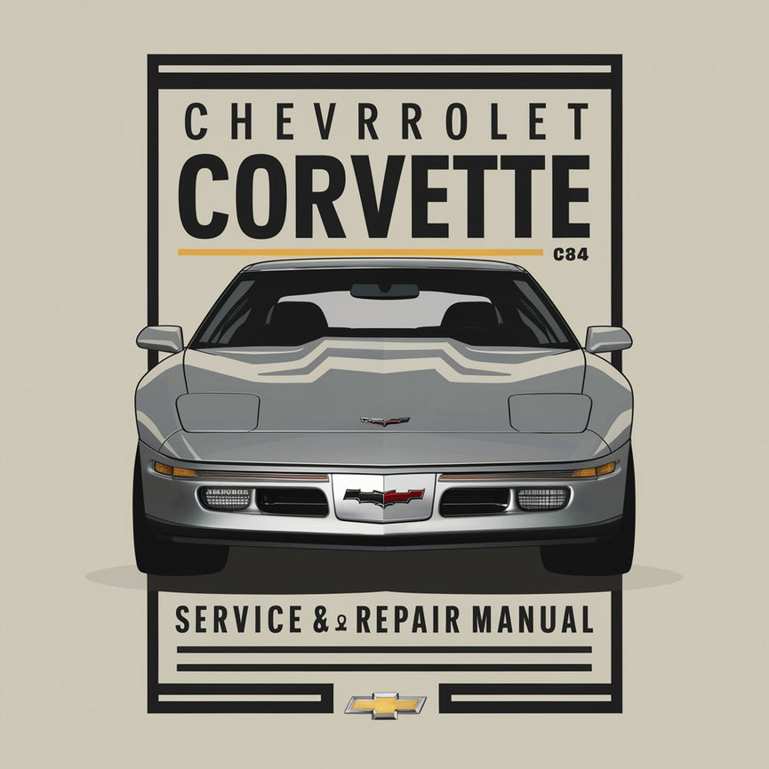 1984 Chevrolet Corvette C4 Service and Repair Manual PDF Download