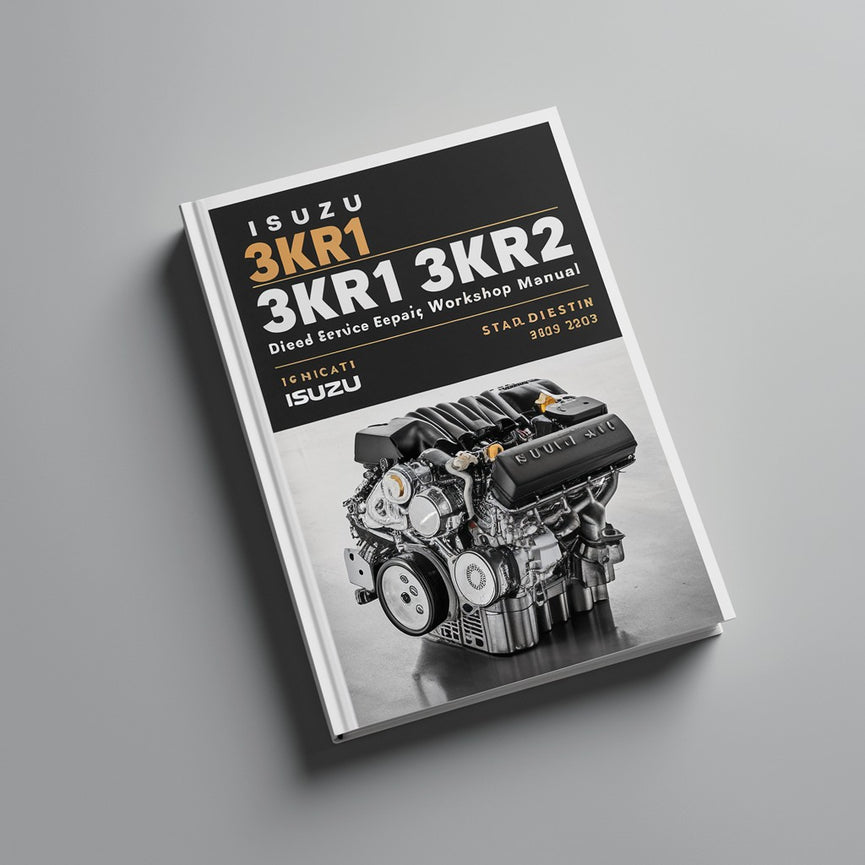 Isuzu 3KC1 3KR1 3KR2 Diesel Engine Service Repair Workshop Manual  Pdf