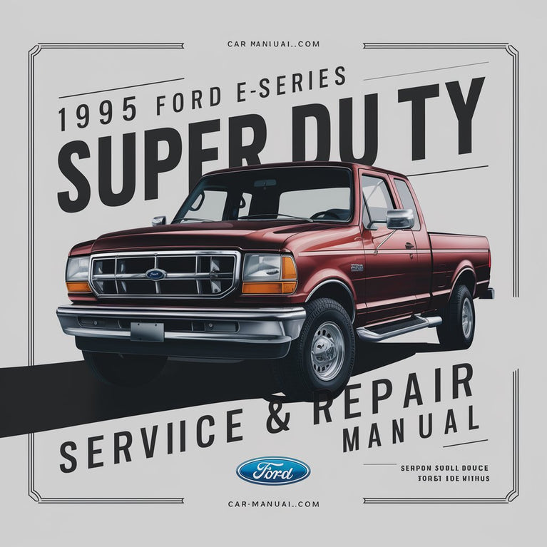 1995 Ford E-Series E350 Super Duty Service & Repair Manual