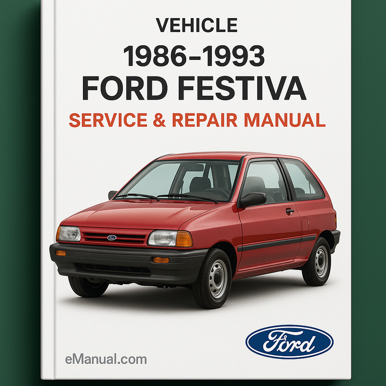 1986-1993 Ford Festiva Service & Repair Manual