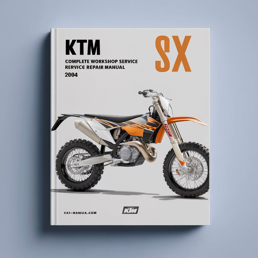 KTM 85 SX Manual Completo Servicio Taller Reparación 2004 Descargar PDF