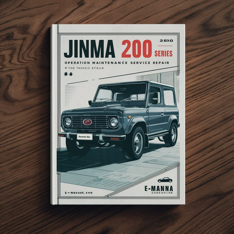 Jinma 200 Series Operation Maintenance Service Manual # 1 Top Rated Download PDF