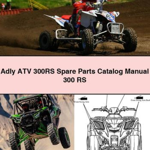 Adly ATV 300RS Ersatzteilkatalog Handbuch 300 RS PDF Download