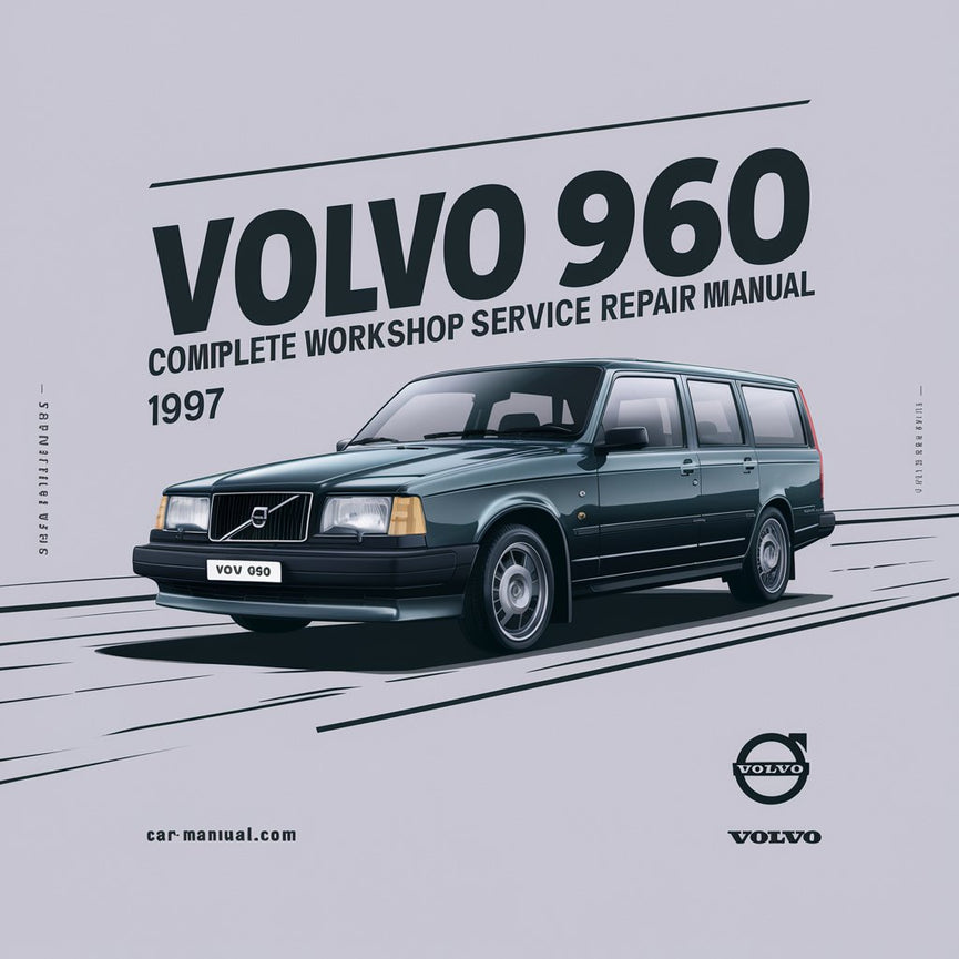 Manual completo de reparación y servicio de taller Volvo 960 1997 Descargar PDF