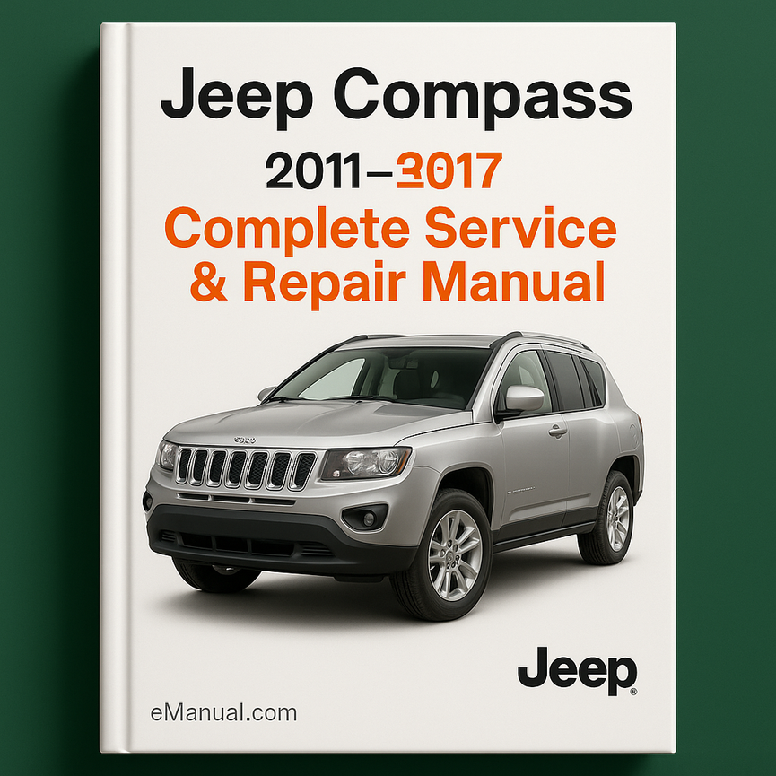 Jeep Compass Komplettes Service-Reparaturhandbuch 2011-2017 PDF-Download