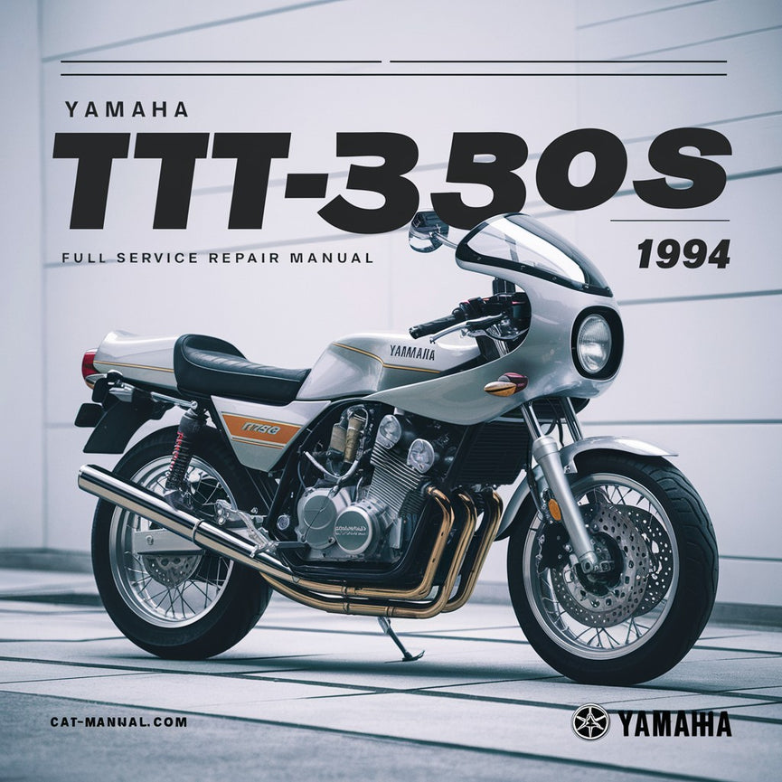 Yamaha TT350 TT350S 1994 Full Service Repair Manual