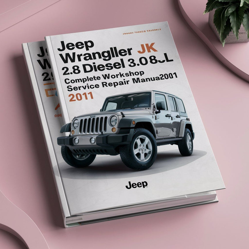 Jeep Wrangler JK 2.8 Diesel 3.0L 3.6L Complete Workshop Service Repair Manual 2011 PDF Download