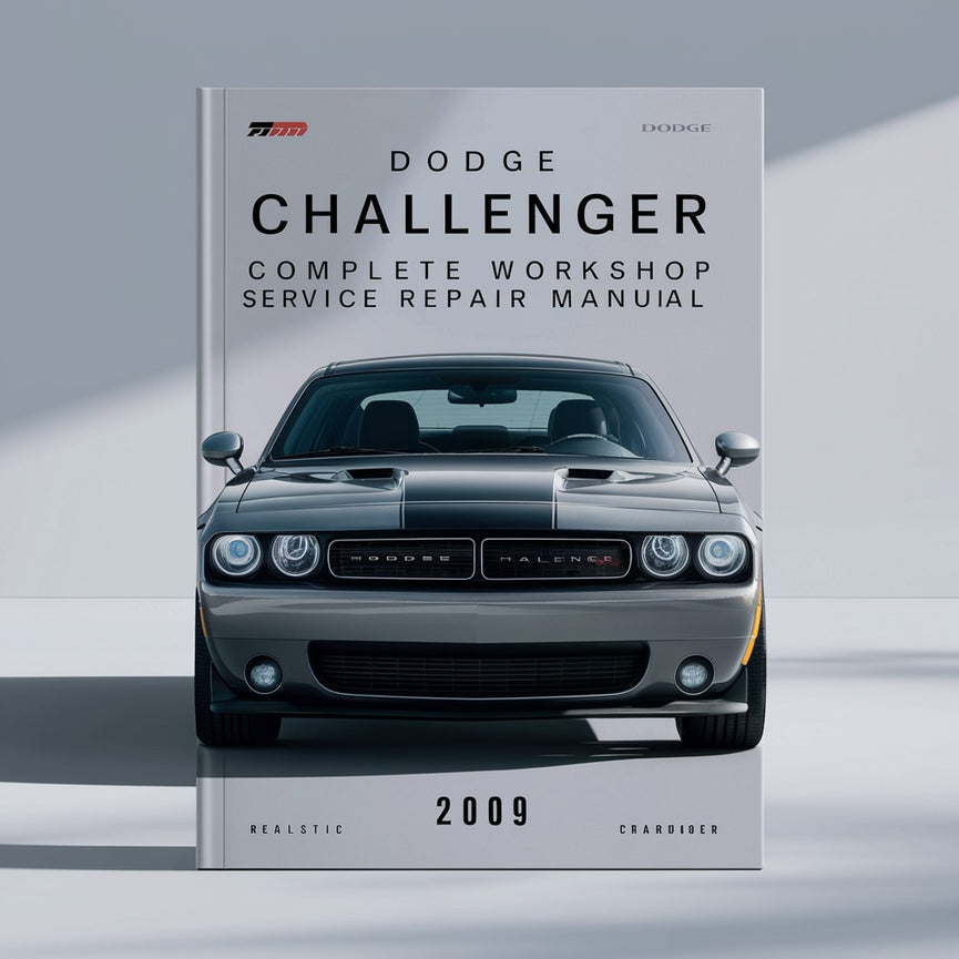 Manual completo de reparación y servicio de taller Dodge Challenger 2009 Descargar PDF