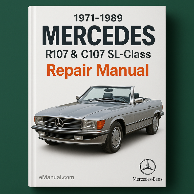 1971-1989 Mercedes R107 & C107 SL-Class Repair Manual