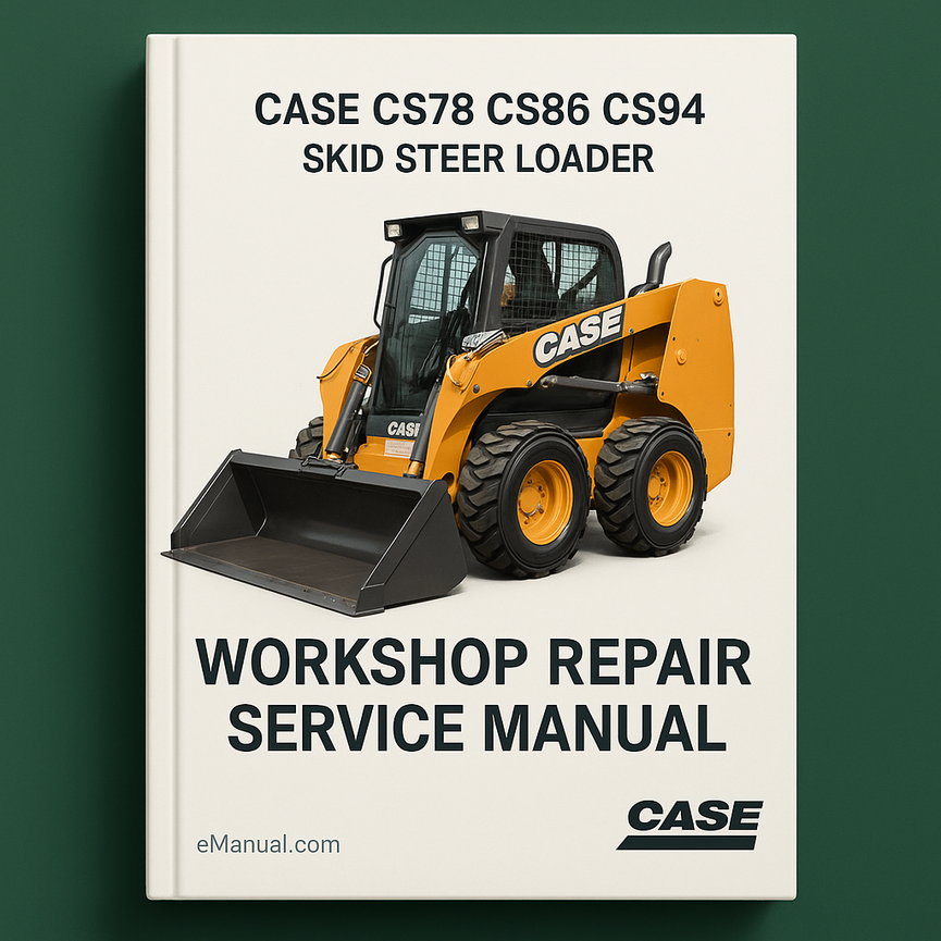 Case CS CS78 CS86 CS94 Workshop Repair Service Manual 78 86