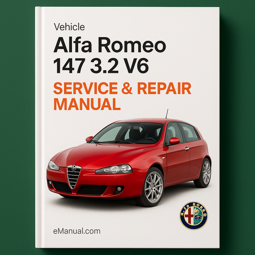 Alfa Romeo 147 3.2 V6 Service Repair Manual