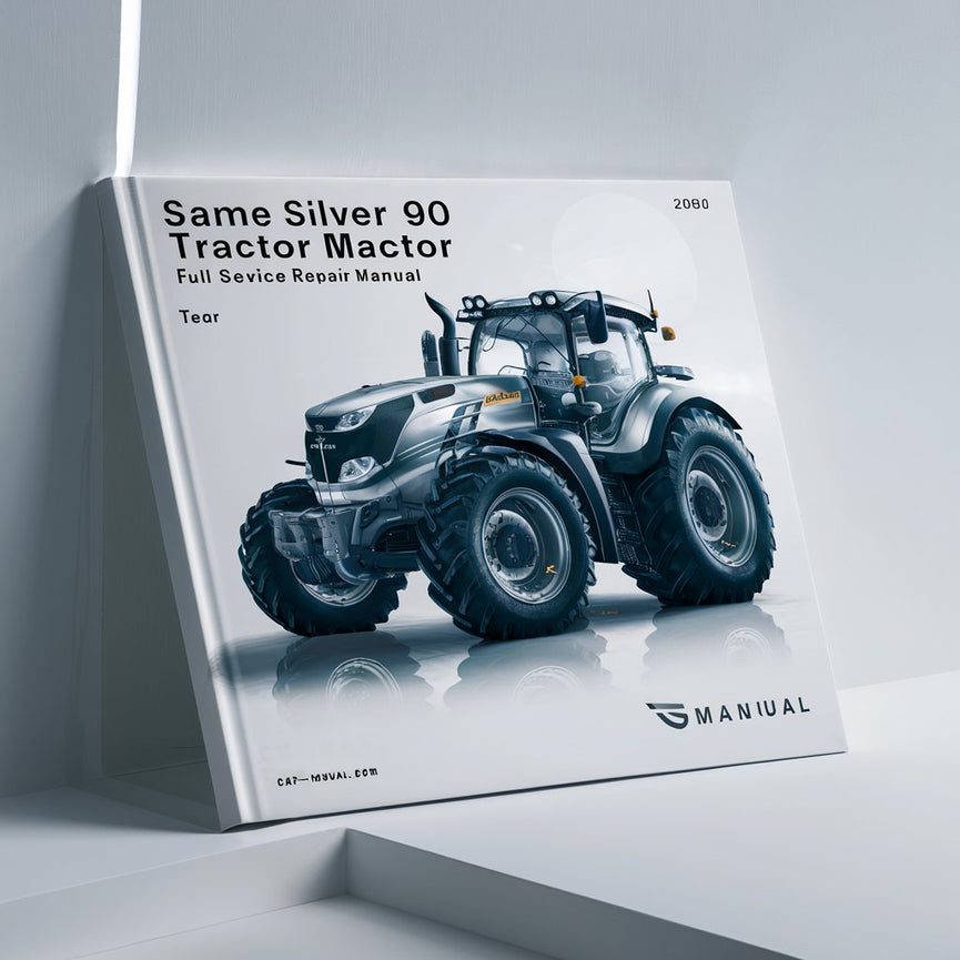 Same Silver 90 Traktor Komplettes Service-Reparaturhandbuch