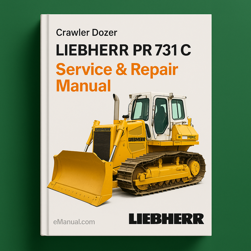 LIEBHERR PR 731 C Crawler DOZER Service Repair Manual