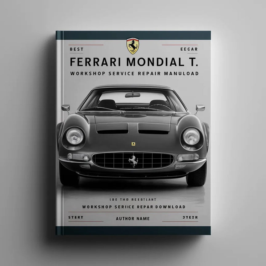 Bestes Ferrari Mondial T Werkstatt-Service-Reparaturhandbuch herunterladen # VERKAUF PDF