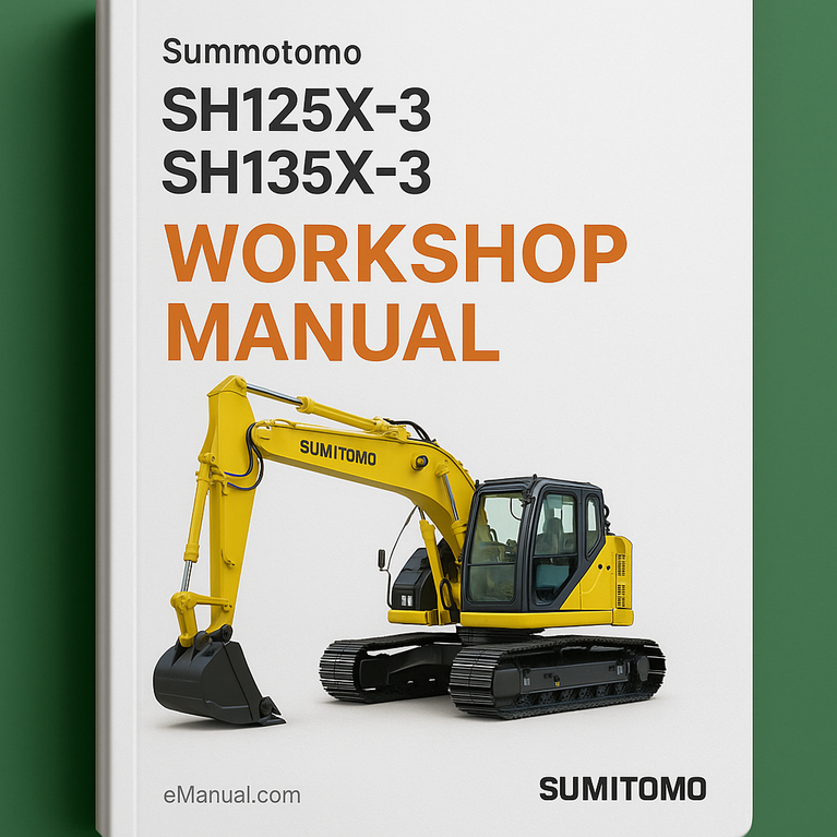 Best Sumitomo Sh125x 3 Sh135x 3 Workshop Manual # SELLING