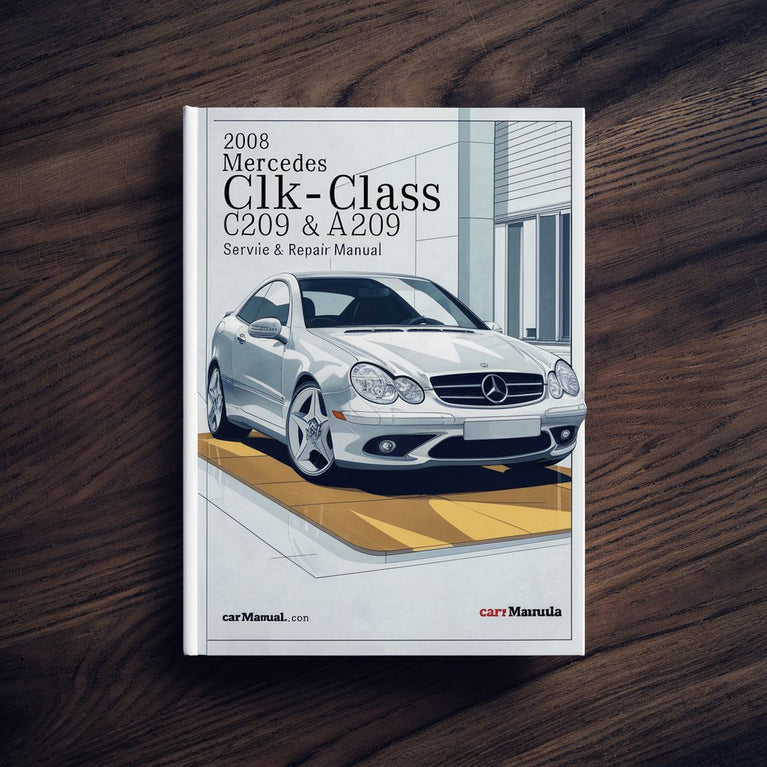 2008 Mercedes CLK-Class C209 y A209 Manual de servicio y reparación Descargar PDF