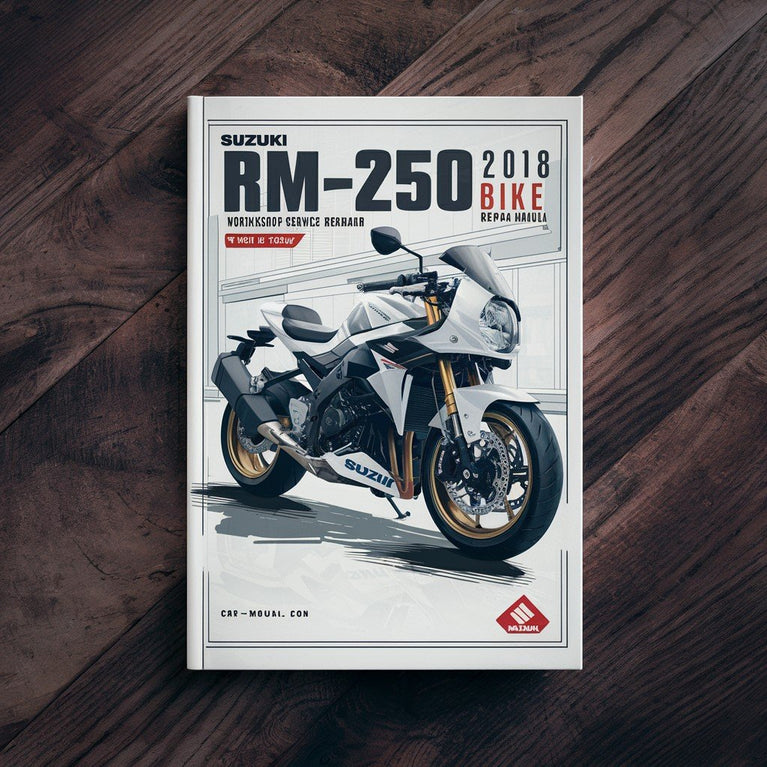 Suzuki RM-Z250 RMZ250 BIKE 2008-2018 Manual de Servicio Taller Descargar PDF