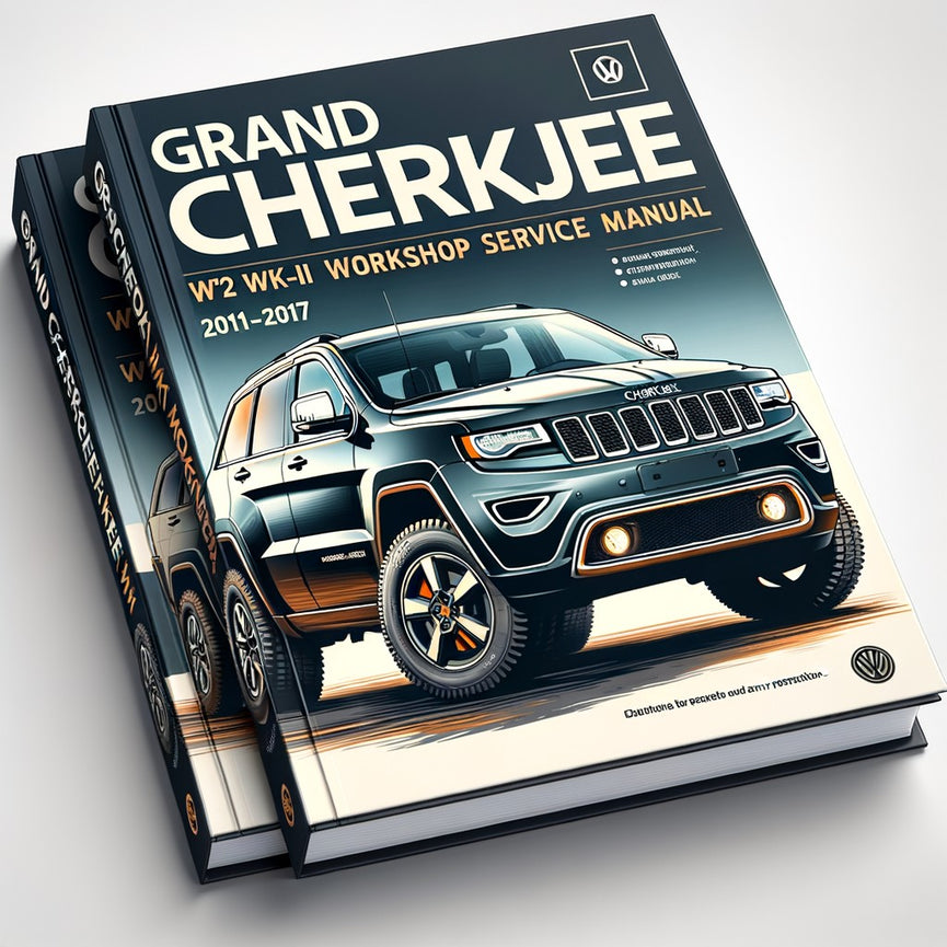 2011-2017 Jeep Grand CHEROKEE WK2 WK-II Car Repair Manual