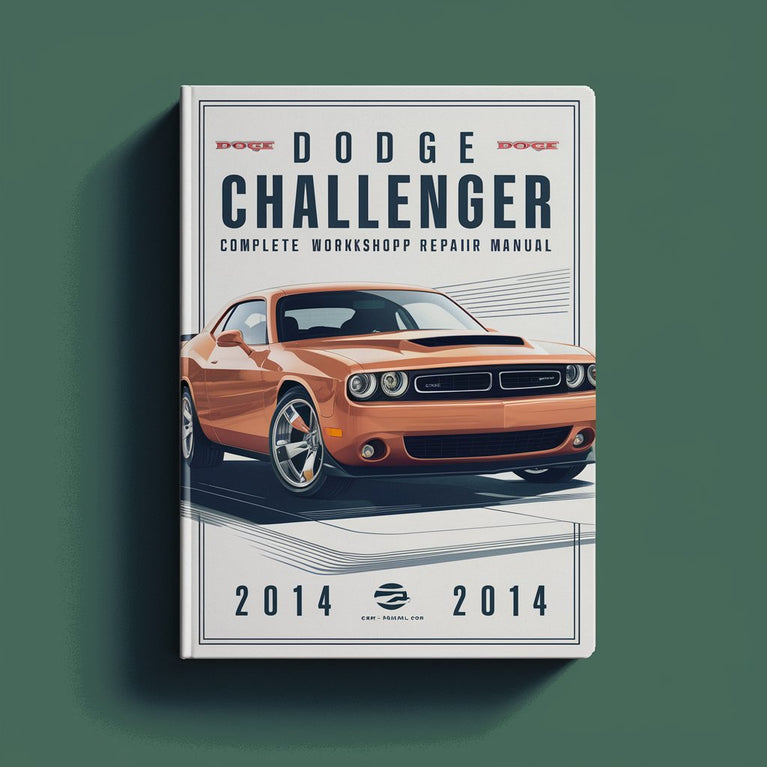 Manual completo de reparación y servicio de taller Dodge Challenger 2014 Descargar PDF