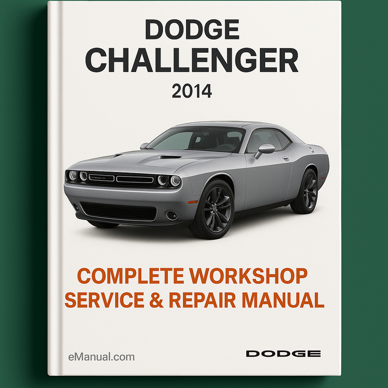 Dodge Challenger Complete Workshop Service Repair Manual 2014