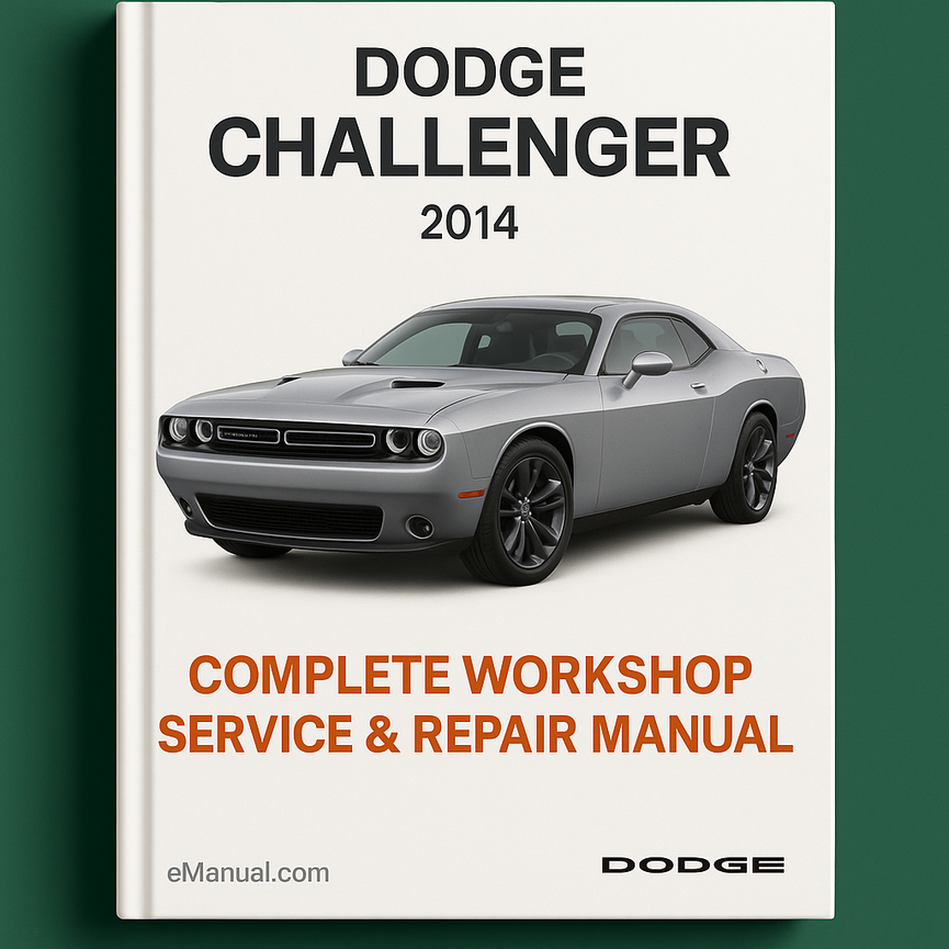 Dodge Challenger Complete Workshop Service Repair Manual 2014