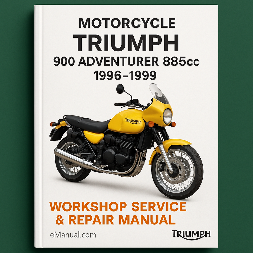 Triumph 900 Adventurer 885cc 1996-1999 Workshop Service Repair Manual
