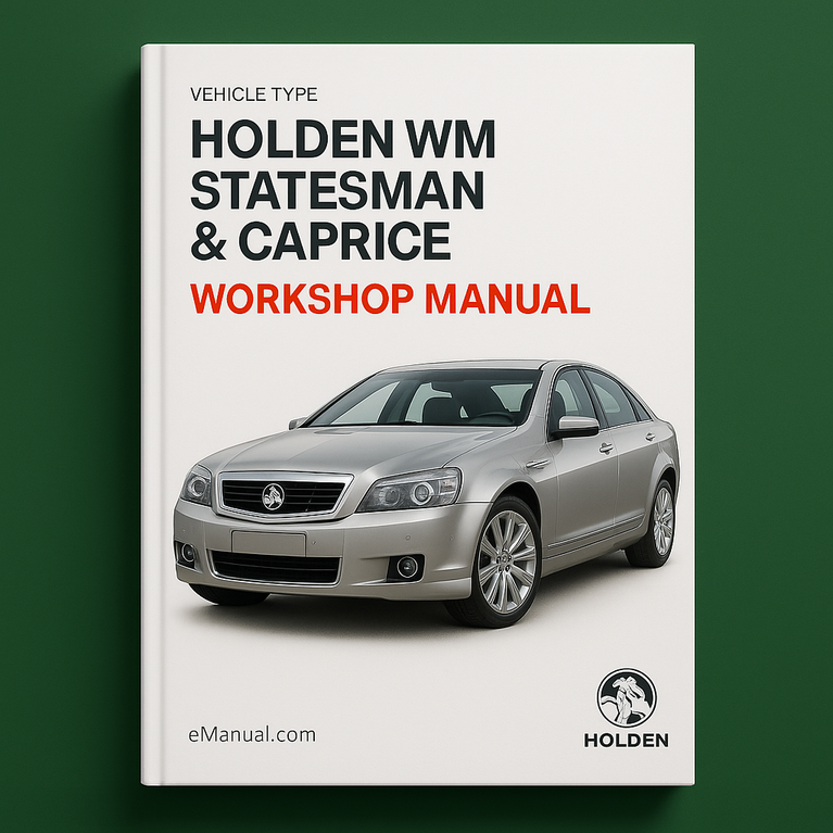 Holden WM Statesman & Caprice Workshop Manual