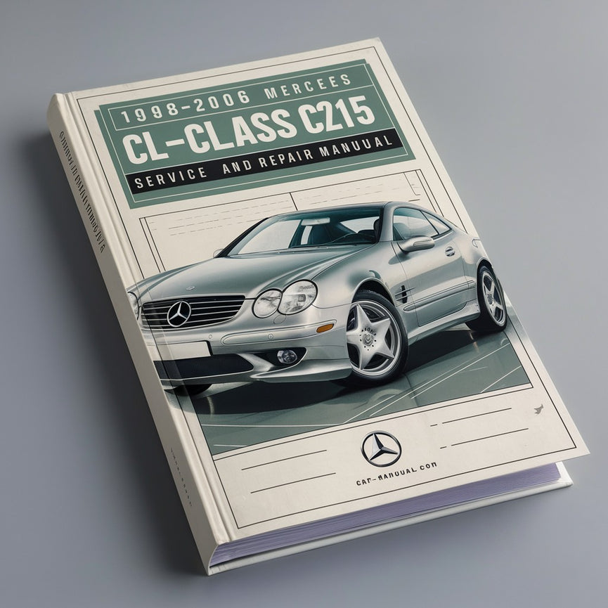 1998-2006 Mercedes Clase CL C215 Manual de servicio y reparación PDF Descargar