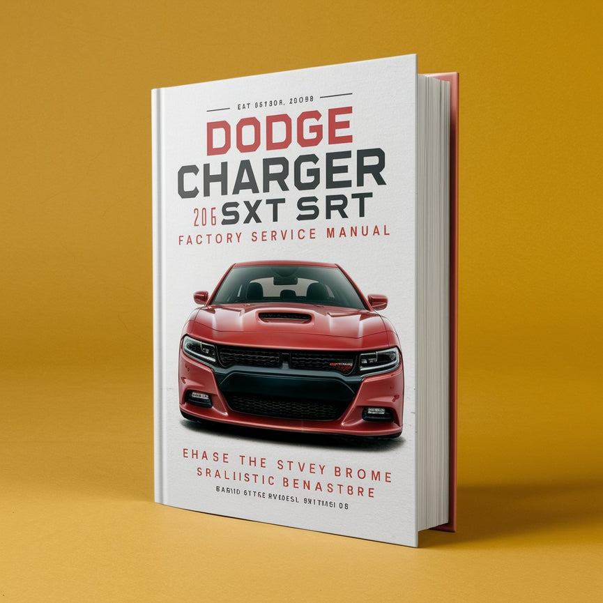 Dodge Charger SXT SRT 2015-2018 Manual de servicio de fábrica