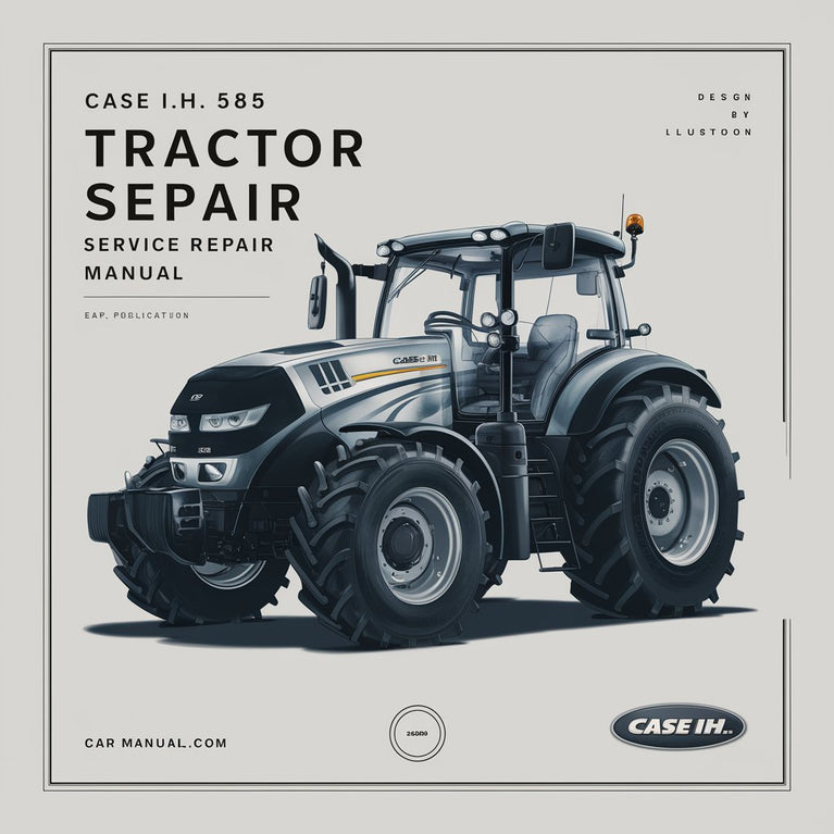 Servicehandbuch für den Traktor CASE IH 585