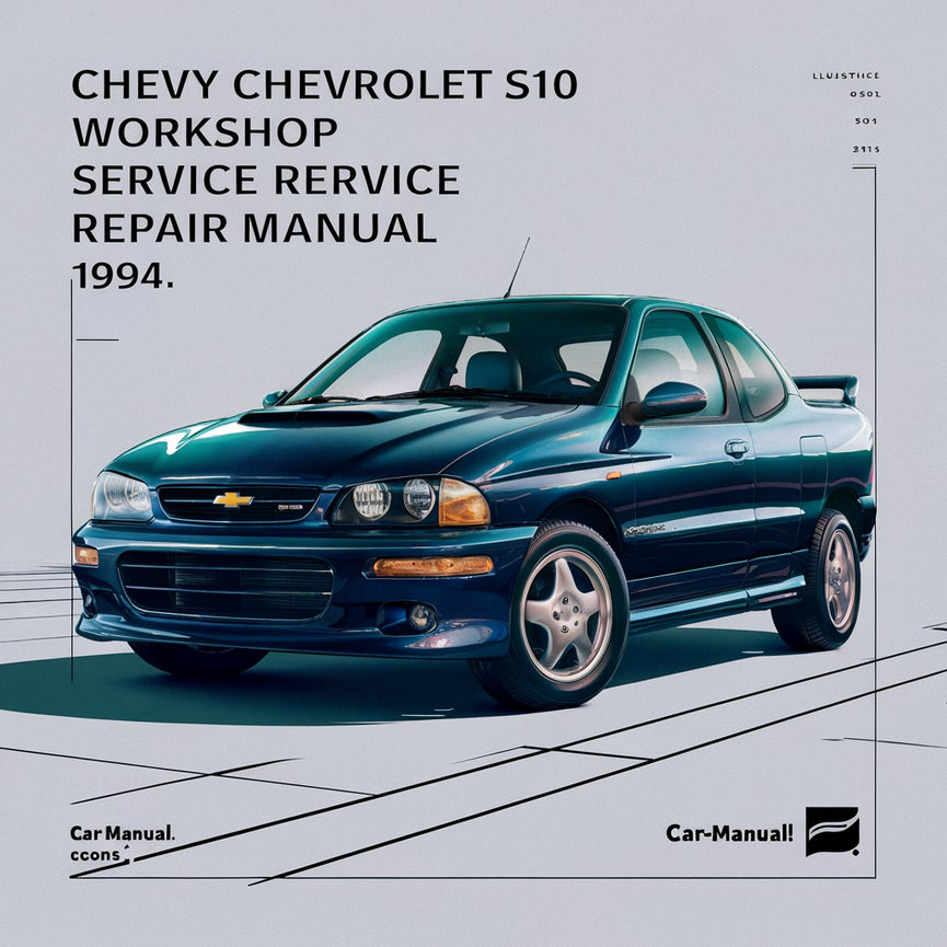 Chevy Chevrolet S10 Workshop Service Repair Manual 1994-2005