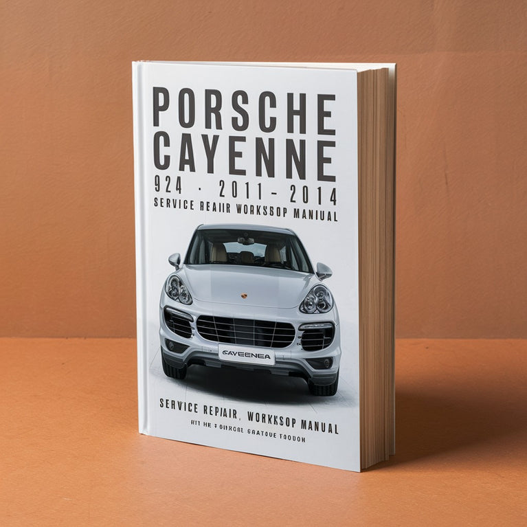 Porsche Cayenne 92A 2011-2014 Service Repair Workshop Manual