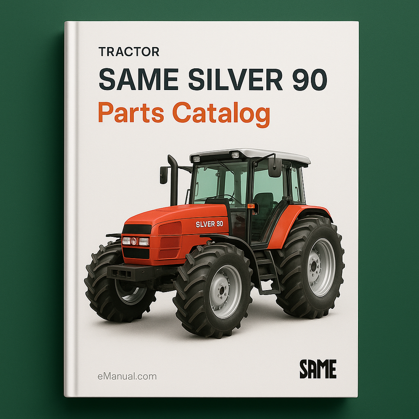 Same Silver 90 Parts Catalog Manual