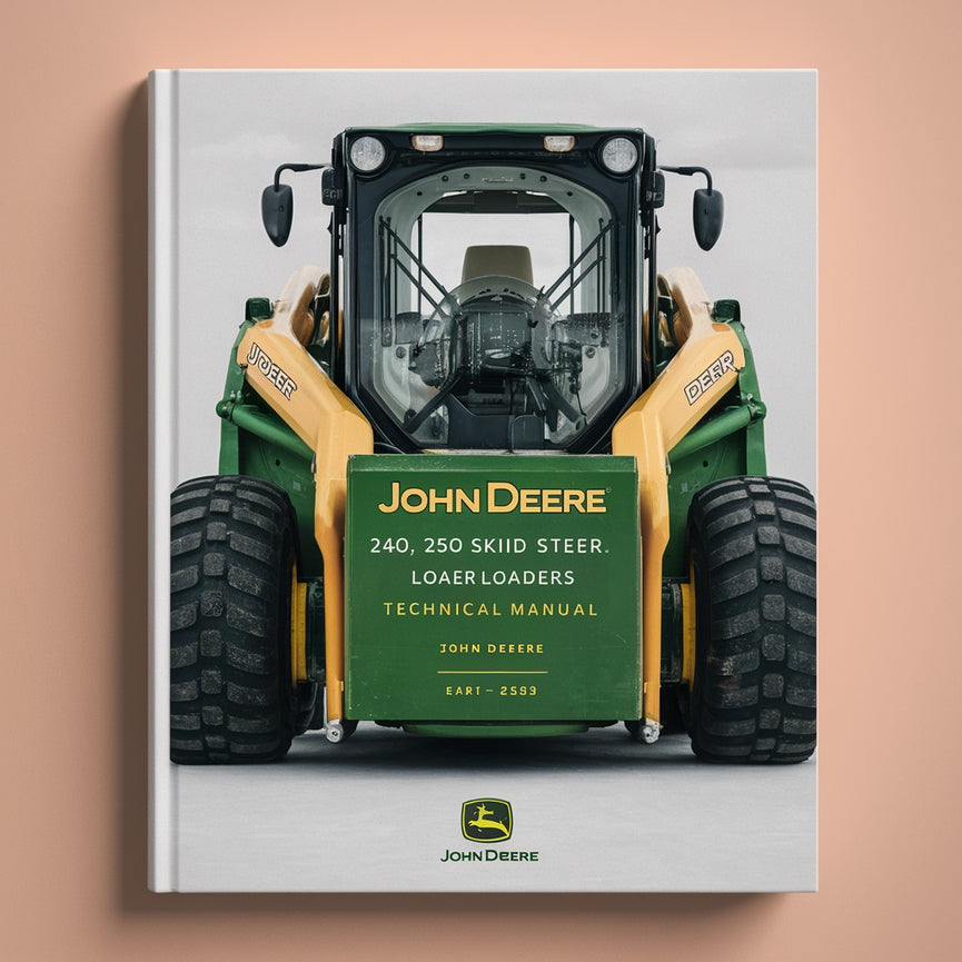 Manual técnico de minicargadoras John Deere 240 250