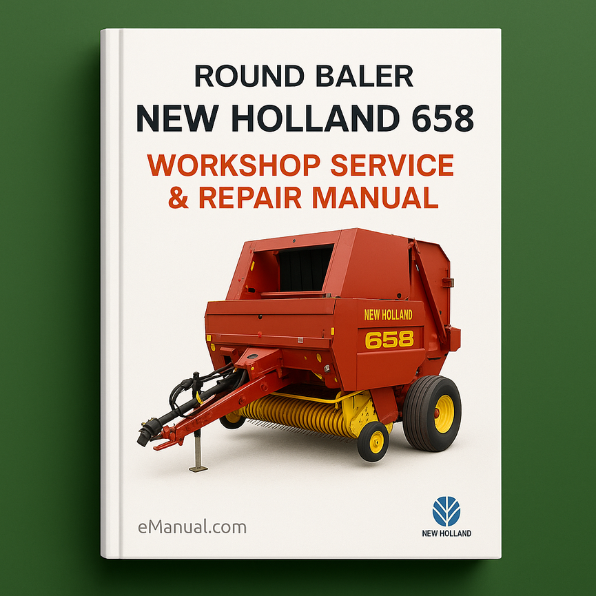 New Holland 658 Round Baler Workshop Service Repair Manual