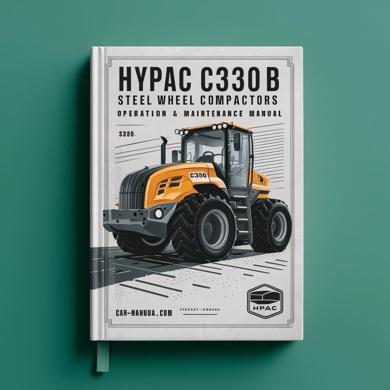 Hypac C330B Steel Wheel Compactors Operation & Maintenance Manual