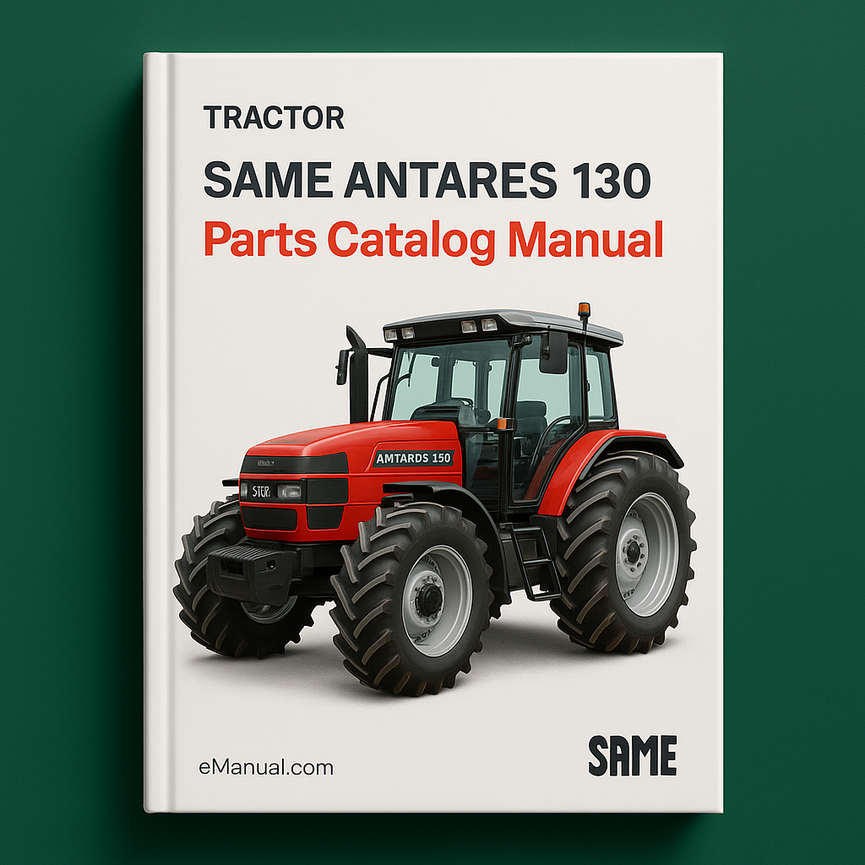 Same Antares 130 Parts Catalog Manual