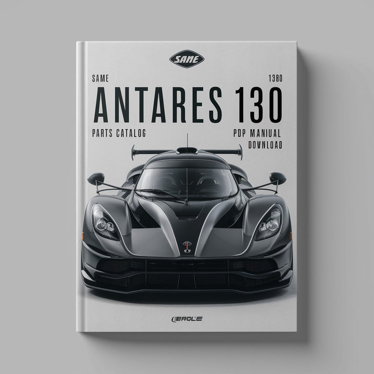 Same Antares 130 Parts Catalog Manual