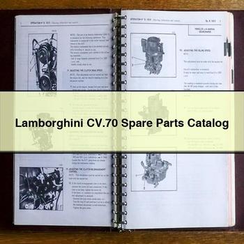 Lamborghini CV.70 Spare Parts Catalog