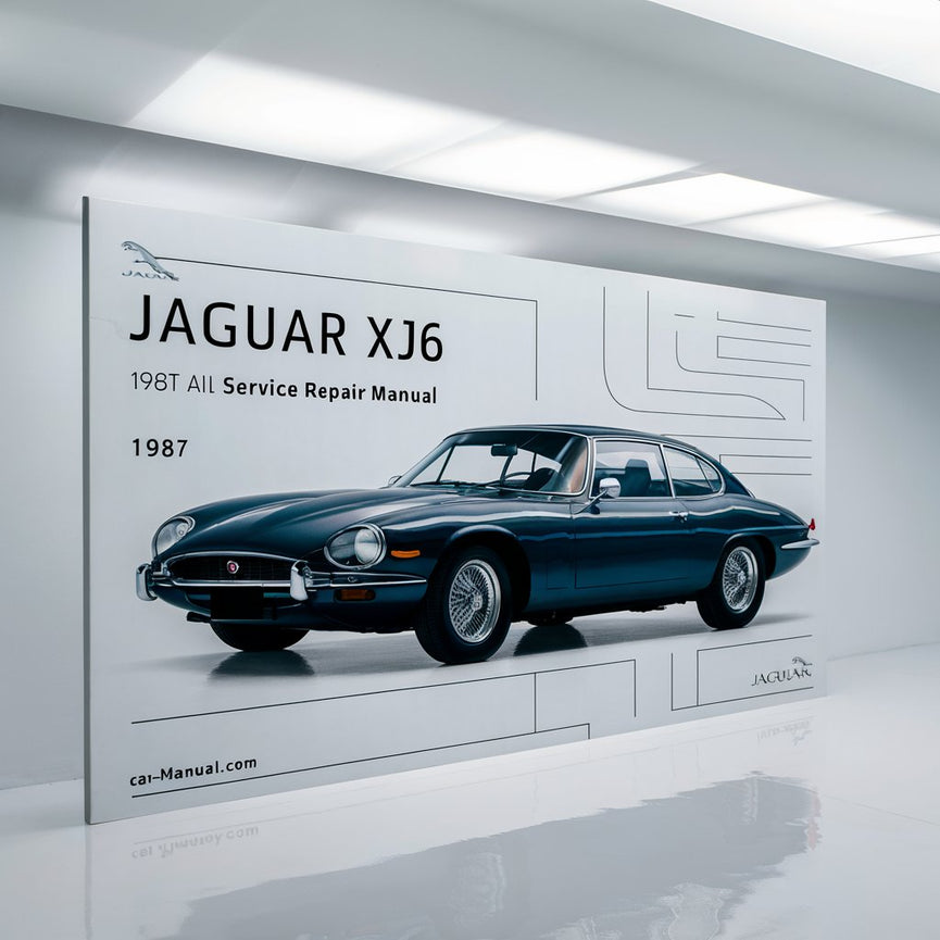Jaguar XJ6 1987 All Service Repair Manual PDF Download