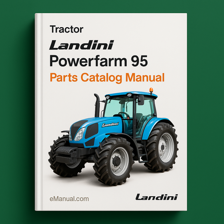 Landini Power Farm 95 Parts Catalog Manual