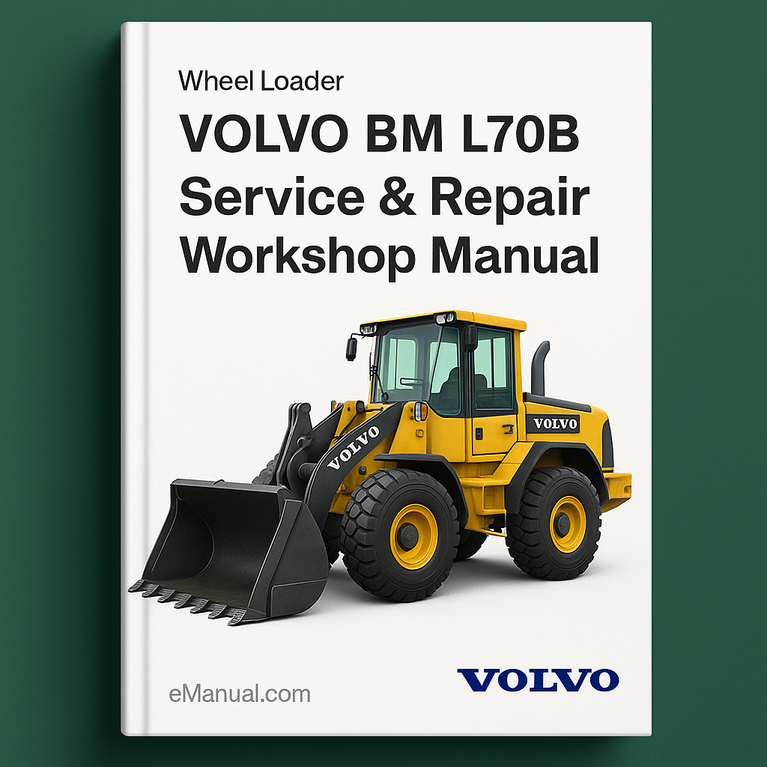 Volvo BM L70B Wheel Loader Service Repair Workshop Manual